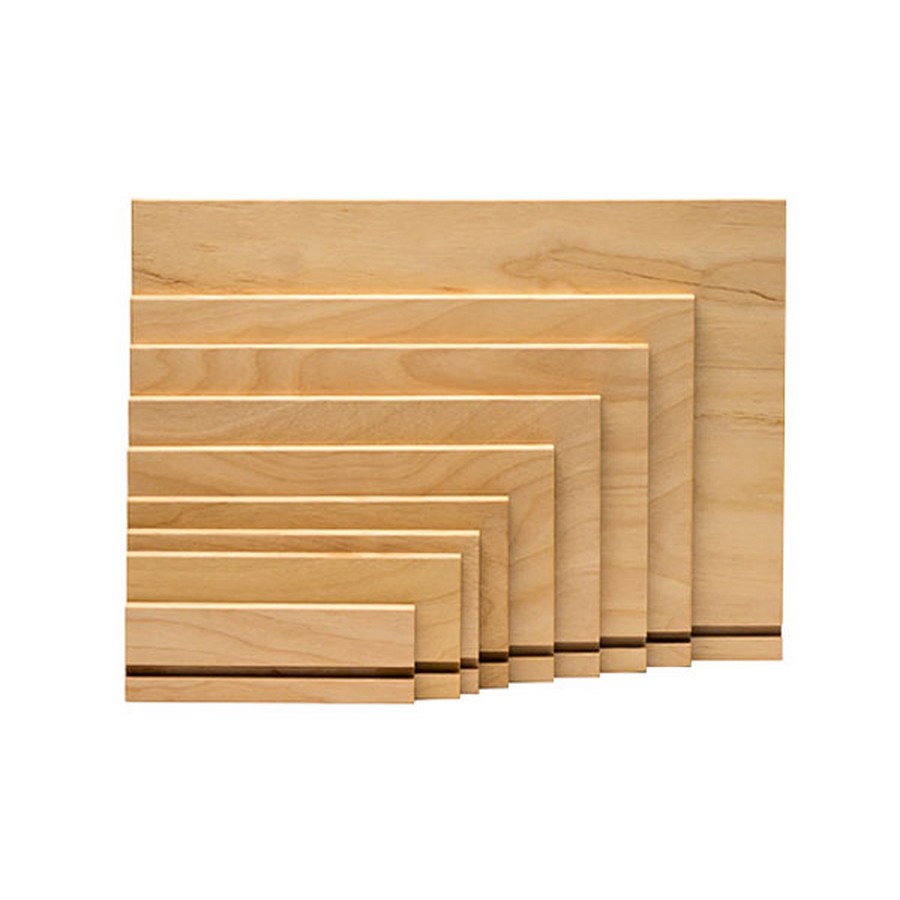 3" X 96" Wood Drawer Side 1/2" Thick Maple Plywood Genesis Products