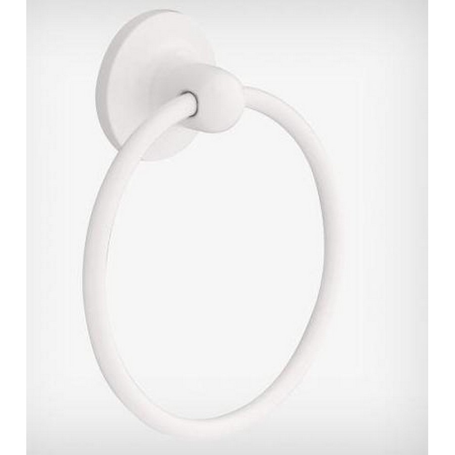 Astra Towel Ring 8-1/2" High White Liberty 127776