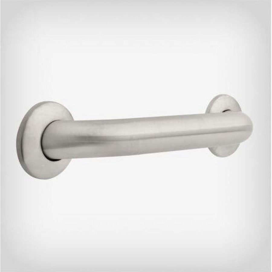 12" X 1-1/2" Concealed Screw Grab Bar Stainless Steel Liberty 5612