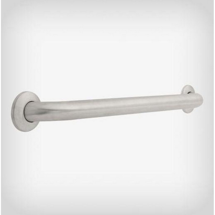 24" X 1-1/2" Concealed Screw Grab Bar Stainless Steel Liberty 5624