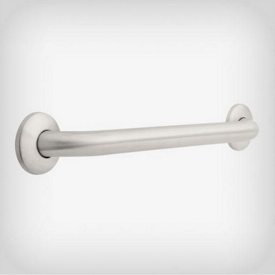 18" X 1-1/4" Concealed Screw Grab Bar Stainless Steel Liberty 5718