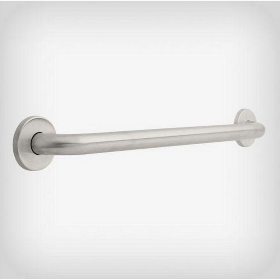 24" X 1-1/4" Concealed Screw Grab Bar Stainless Steel Liberty 5724