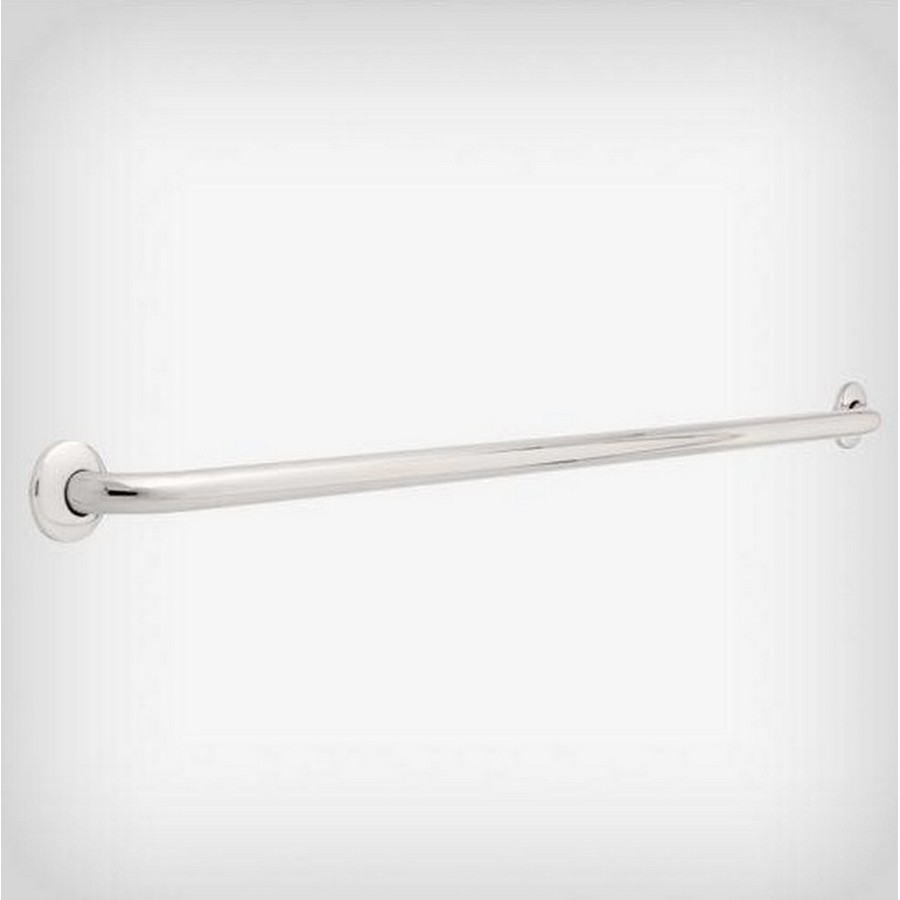 48" X 1-1/4" Concealed Screw Grab Bar Bright Stainless Steel Liberty 5748BS