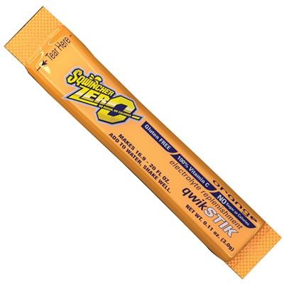 Qwik Sticks Individual Sugar-free Drink Mix Powder, Orange, Pack-50