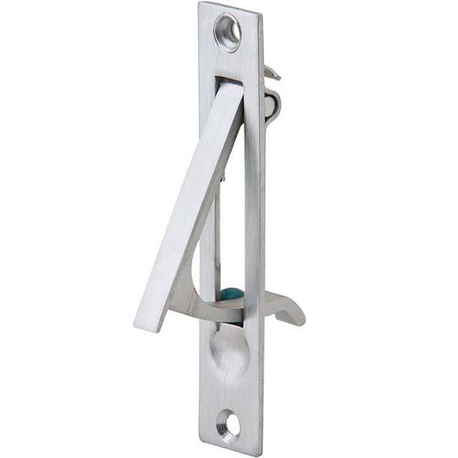 230 Sliding Door Edge Pull with Spring Loaded Lever Satin Chrome Ives US 44074108347