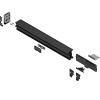REVEGO 600mm Duo Assembly Set for Single/Double Combined Right Black Blum 802M6003.R1