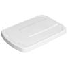 White Waste Bin Lid Only for 34 Quart Waste Bin Century Components 34BLD-WH