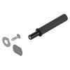 TIP-ON In-Line Adapter for Standard Doors Black Blum 956.1004 