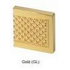 Glass Faceplate For J95 Hinge 24K Gold Sugatsune GH-J95FP-Q1-GL