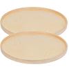 32" Full Round Lazy Susan Trays Only Not Drilled Bulk-2 Pre-Finished Birch/Maple Century Components SHO32FRPF
