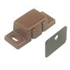 1-57/64" Magnetic Catch with Screws and Strike Brown Epco 1006-BR-P