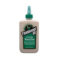 Titebond III Ultimate Waterproof Wood Glue 8 oz Tan Franklin 1413