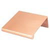 Bravo Tab Pull 32mm Center to Center Brushed Copper Berenson 1046-40BC-P
