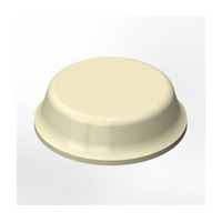 3M 21200242281 Round Polyurethane Bumpers, Self-Adhesive, Bumpon Series, 1/2 dia. x 9/64 H, White, 56 per sheet