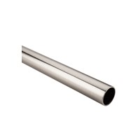 Aluminum Round Closet Rod 1-5/16" Dia X 96" Dull Nickel WE Preferred 53435 49 026