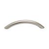 Steel Collection Pull 96mm Center to Center Satin Nickel WE Preferred STBOW96-SN