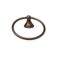 Alexandria Towel Ring 7-1/2" Long Venetian Bronze Harney Hardware 15711