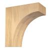 10" Contemporary Overhang Bar Bracket Corbel Maple WE Preferred SZDW11119MA