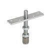 Adjustable Steel Guide Roller 1221 Zinc Plated Hettich 050 141