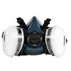 Half Face Piece Respirator Cartridge Style Silicone Size Large WE Preferred