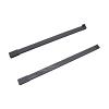 Single Square Gallery Rail 14" L Grey Pack of 2 WE Preferred 0684322351961 25