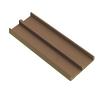 Plastic Track for 1/2" By-Pass Wood Doors Brown 12' Epco 212-BR