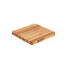 John Boos 215 10 L Cutting Board, Chop-N-Slice Collection, Maple, Size 10 L x 10 W x 1-1/4 Thick