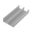 Plastic Upper Guide for 3/4" By-Passing Wood Doors Grey 12' Epco 2234-G