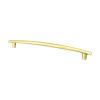 Meadow Pull 256mm Center to Center Satin Gold Berenson 2276-40SG-P