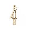 230 Sliding Door Edge Pull with Spring Loaded Lever Bright Brass Ives US 44074076769