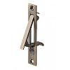 230 Sliding Door Edge Pull with Spring Loaded Lever Antique Brass Ives US 44074108378