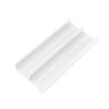 Plastic Door Track for 3/4" By-Passing Wood Doors 12' White Epco 234-WH
