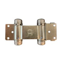 Bommer 1515-633, Louver Door Spring Hinge, Double Acting, Light Duty for 1-1/8 - 1-1/2 Thick Doors, Dull Brass