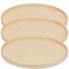 19" Full Round Lazy Susan Trays Only Not Drilled Bulk-3 Pre-Finished Birch/Maple Century Components SHO19FRPF