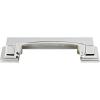 Sutton Place Cup Pull 3" Center to Center Polished Chrome Atlas Homewares 339-CH