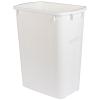 White Waste Bin Only 34 Quart Century Components 34QTBN-WH