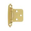 Variable Overlay Face Mount Self-Closing Hinge Polished Brass Amerock BPR34293