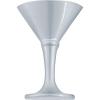 Limited Editions Martini Glass Knob 2" Long Brushed Nickel Atlas Homewares 4009-BRN