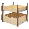 21" Wood Pilaster System Kit Brown Rev-A-Shelf 4PIL-24SC-2