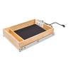 16-1/2" Wood Replacement Charging Drawer with Soft-Close Rev-A-Shelf 4WCDB-18HFLSC-1-USB