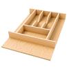 Pallet of (78) 18" Right Fit Shallow Cutlery Drawer Insert Maple Rev-A-Shelf 4WCT-18SH-1-78