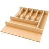 Pallet of (52) 21" Right Fit Shallow Cutlery Drawer Insert Maple Rev-A-Shelf 4WCT-21SH-1-52
