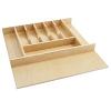 Large Wood Cutlery Drawer Insert 20-5/8