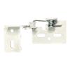 3/8" Inset Pin Hinge White Epoxy Coated Youngdale 4DS-PLY.WH