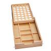 15" Tiered KCUP Drawer Organizer with Soft-Close Slides Maple Rev-A-Shelf 4WTCD-18HSC-KCUP-1