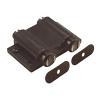 2-5/16" Double Magnetic Touch Latch with Screws and Strike Brown Epco 508-BR-PWS