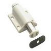 1-3/32" Magnetic Touch Latch with Screws and Strike White Epco 507-WH-PWS