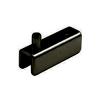 Glass Door Hinge Kit for 1/4" and 3/16" Glass Black Epco 510-BL