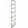 8-5/8" x 74-7/8" Adjustable Solid Surface Pantry System for Tall Cabinets Rev-A-Shelf 5273-09-MP