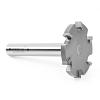 2-1/16" Dia. Carbide Tipped Countertop Countertop Trim Six Wing Solid Surface Router Bit 1/2" Shank Amana Tool 57136